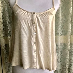 American Eagle Cream Tank Top